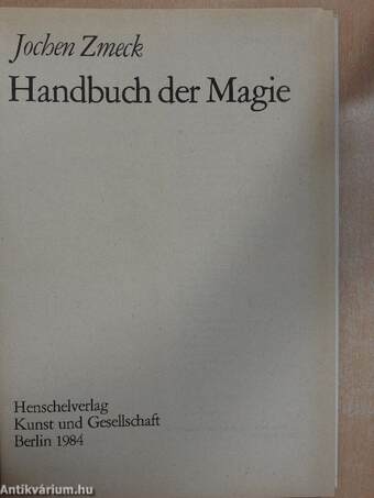 Handbuch der Magie