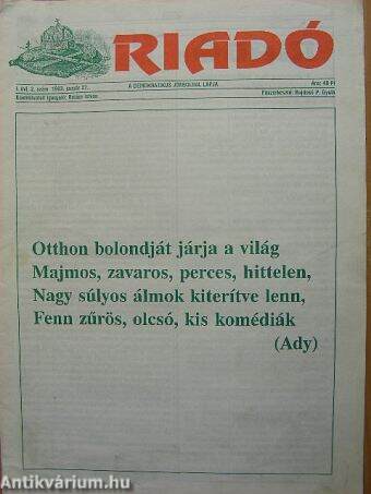 Riadó 1993. január 27.