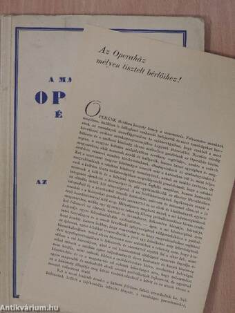 A Magyar Királyi Operaház évkönyve 1941-1942