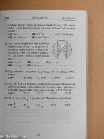 Matematikai versenytesztek