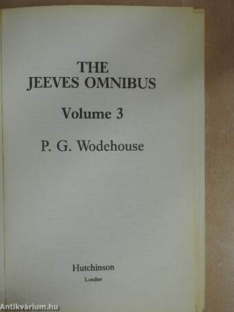 The Jeeves Omnibus 3