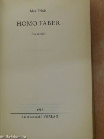 Homo Faber