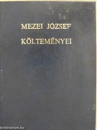 Mezei József költeményei