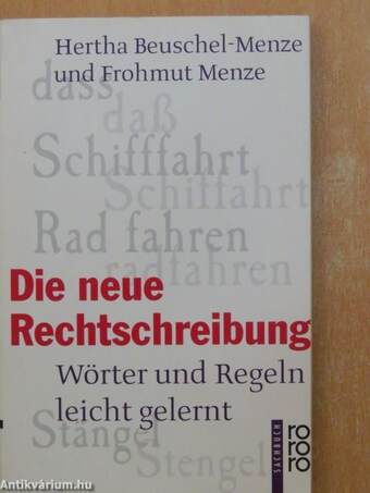 Die neue Rechtschreibung