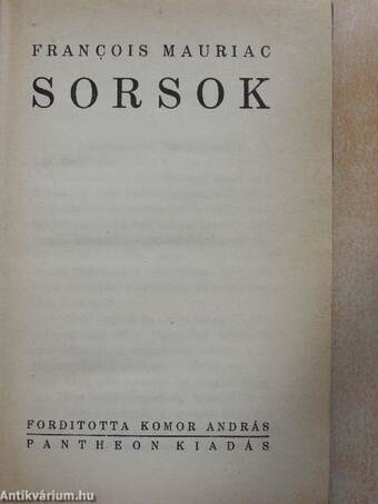 Sorsok