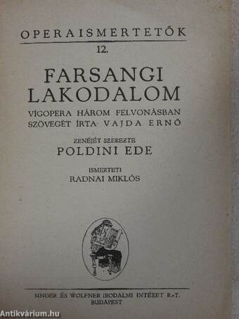 Farsangi lakodalom