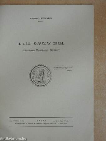 Il Gen. Eupelix Germ.