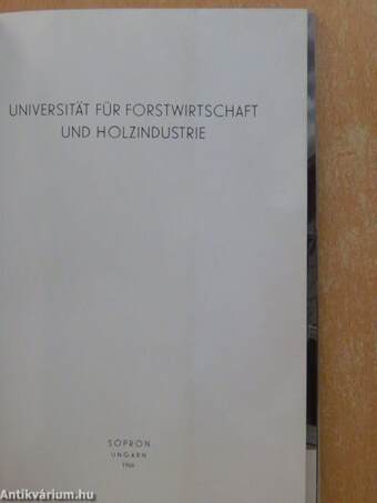 Universität für Forstwirtschaft und Holzindustrie