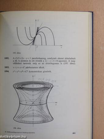 Differenciál-geometriai feladatgyűjtemény