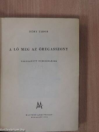 A ló meg az öregasszony