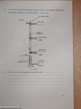 Építési ismeretek munkafüzet