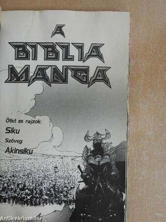 A Biblia manga