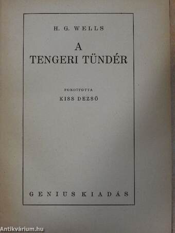 A tengeri tündér