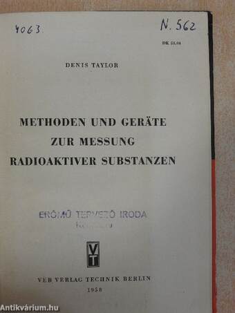 Methoden und Geräte zur Messung Radioaktiver substanzen