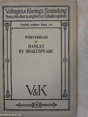 Wörterbuch zu Hamlet