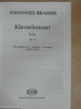 Klavierkonzert B-dur