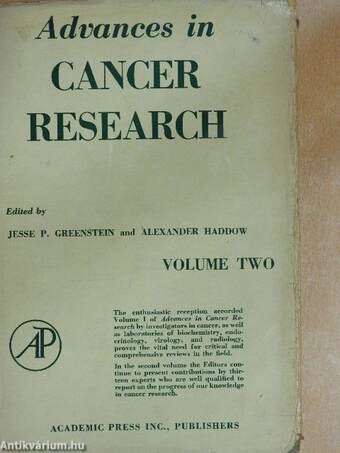 Advances in Cancer Research 2.