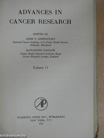 Advances in Cancer Research 2.