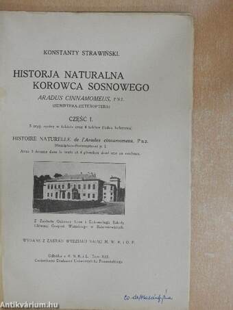 Historija naturalna korowca sosnowego I.