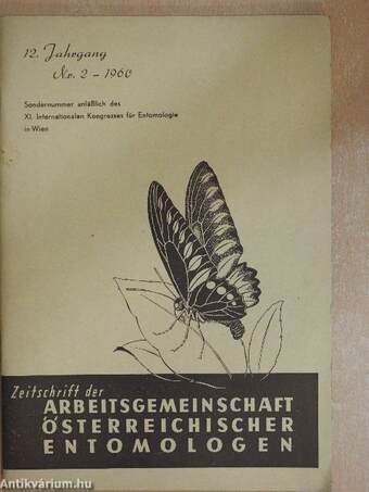 Zeitschrift der Arbeitsgemeinschaft Österreichischer Entomologen 1960/2.