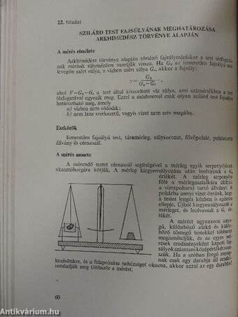 Munkafüzet a gimnáziumi fizikai mérési gyakorlatokhoz