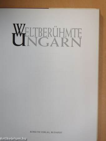 Weltberühmte Ungarn