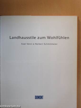 Landhausstile zum Wohlfühlen