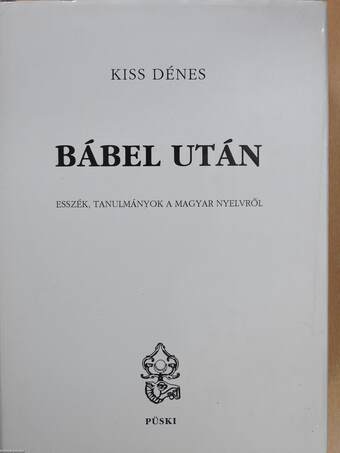 Bábel után (dedikált példány)