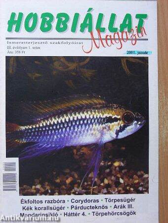 Hobbiállat magazin 2001. január