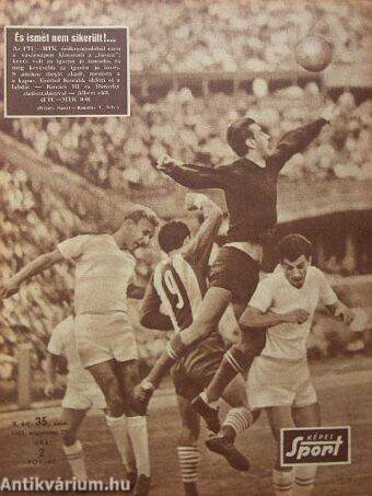 Képes Sport 1963. augusztus 27.