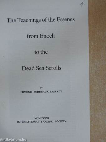 From Enoch to the Dead Sea Scrolls