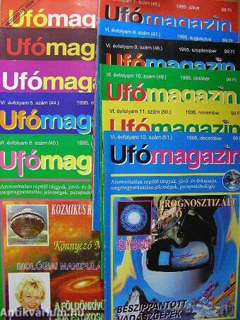 Ufómagazin 1995. (nem teljes évfolyam)