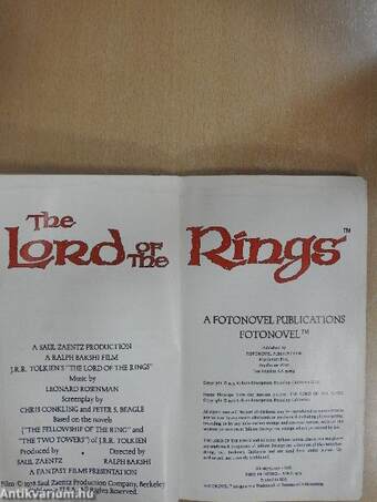 The Lord of the Rings