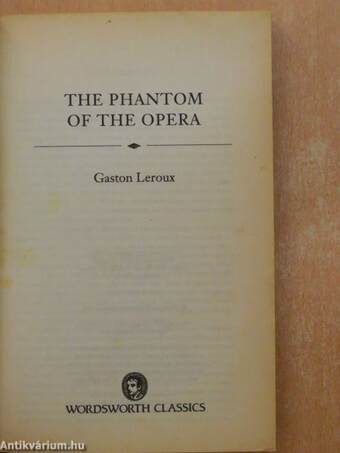 The Phantom of the Opera