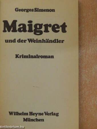 Maigret und der Weinhändler