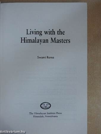 Living with the Himalayan Masters