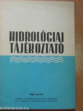 Hidrológiai Tájékoztató 1988. április