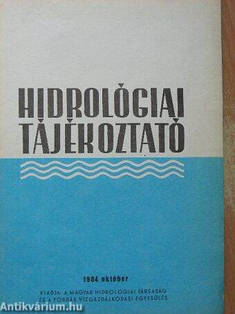 Hidrológiai Tájékoztató 1984. október