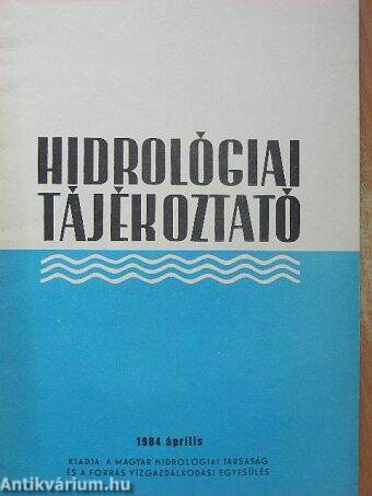 Hidrológiai Tájékoztató 1984. április
