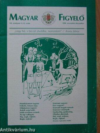 Magyar Figyelő 1998. november-december