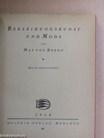 Bekleidungskunst und Mode