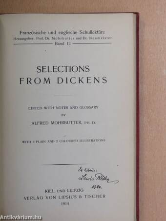 Selections from Dickens/Wörterbuch zu Selections from Dickens/Anmerkungen zu Selections from Dickens