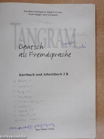 Tangram 2B - Kursbuch und Arbeitsbuch