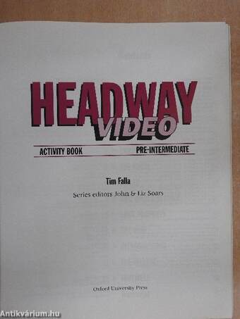 Headway Video - Pre-Intermediate - Activity Book