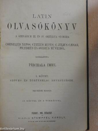 Latin olvasókönyv I.