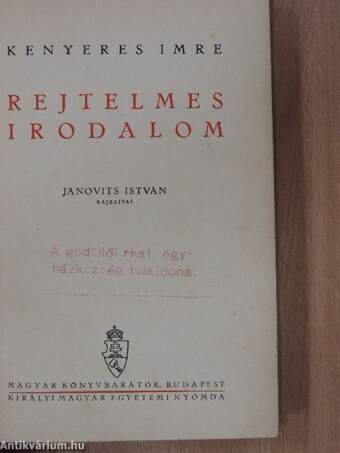 Rejtelmes irodalom