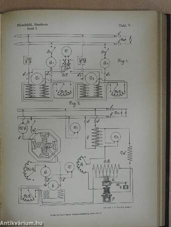 Handbuch der Schaltungsschemata für elektrische Starkstromanlagen I-II.