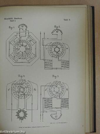 Handbuch der Schaltungsschemata für elektrische Starkstromanlagen I-II.