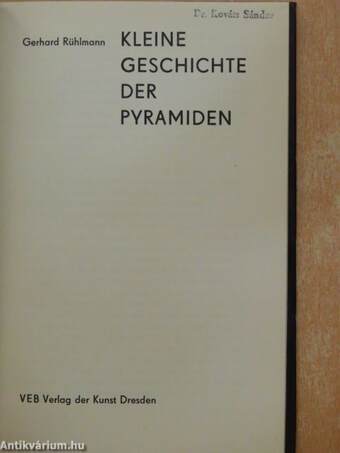 Kleine geschichte der pyramiden