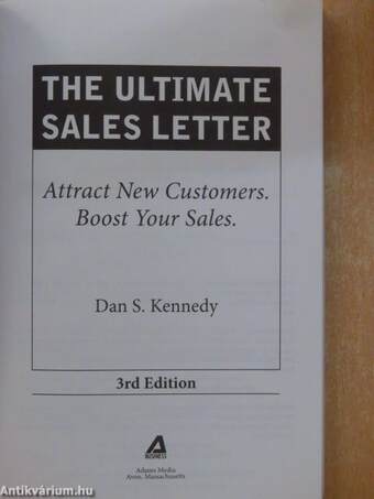 The Ultimate Sales Letter